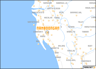 map of Namboongan