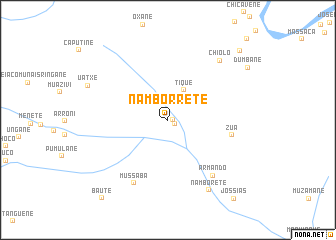 map of Namborrete