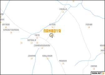 map of Namboya