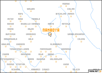 map of Namboya