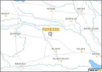 map of Nambrok