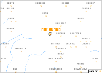 map of Nambunga