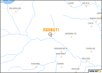 map of Nambuti