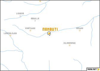 map of Nambuti