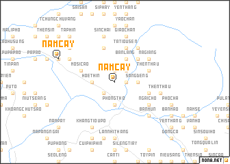 map of Nàm Cáy