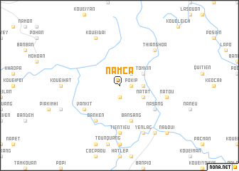 map of Nam Ca