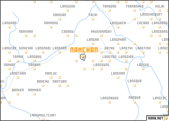 map of Nâm Chấn