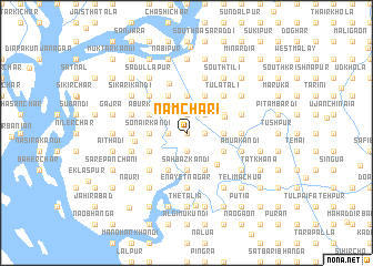 map of Nāmchari