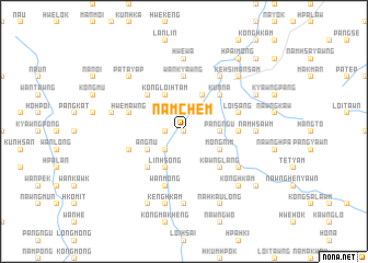 map of Nam-chēm