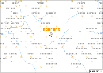 map of Nam Cong