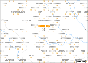 map of Năm Cốp