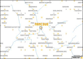 map of Nam Coué