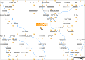 map of Nậm Cừm