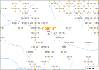 map of Nậm Cút