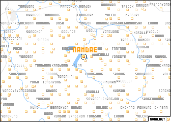 map of Namdae