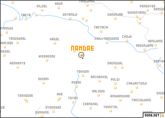 map of Namdae