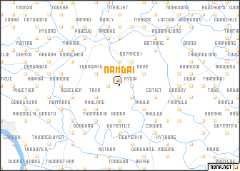 map of Nam Ðai
