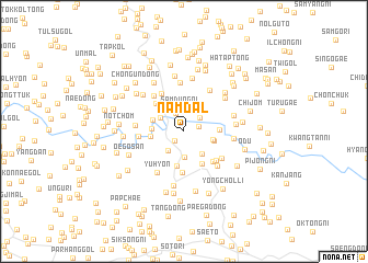 map of Namdal