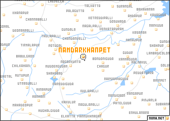 map of Nāmdārkhānpet