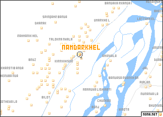 map of Namdar Khel