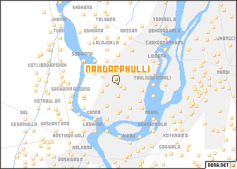 map of Nāmdār Phulli