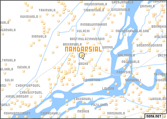 map of Nāmdār Siāl