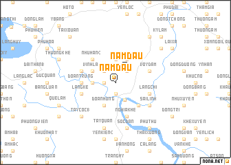 map of Nam Ðẩu