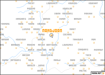 map of Nam Djoan