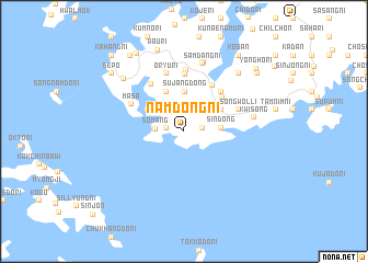 map of Namdong-ni