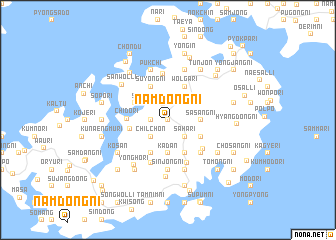 map of Namdong-ni