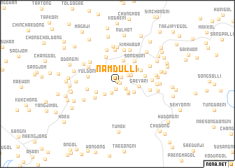 map of Namdul-li