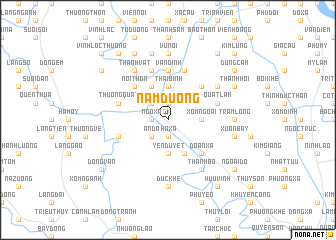 map of Nam Dương