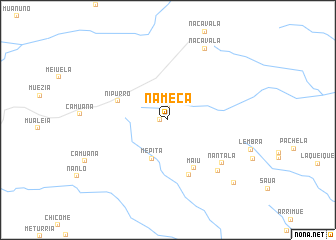 map of Nameca