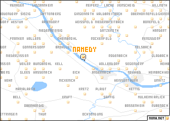 map of Namedy