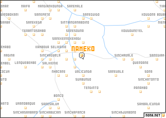 map of Naméko