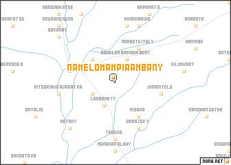 map of Namelomampia Ambany