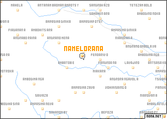 map of Namelorana