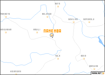 map of Namemba