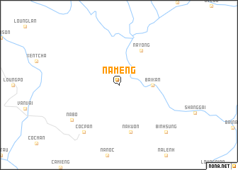 map of Nameng