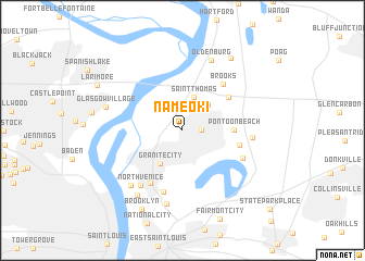 map of Nameoki