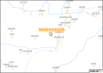 map of Namessissua