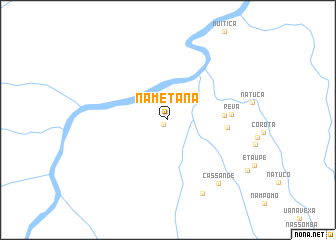 map of Nametana