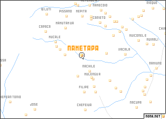 map of Nametapa