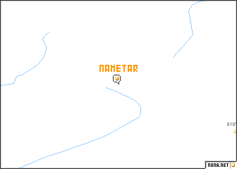 map of Nametar\