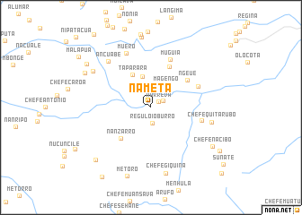 map of Nameta