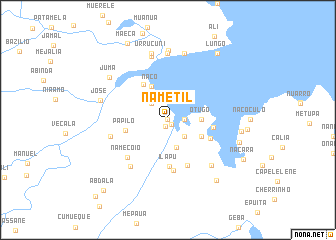 map of Nametil