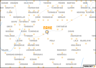 map of Namé