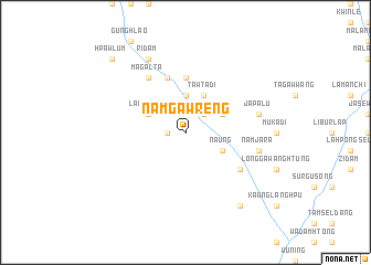 map of Namgawreng