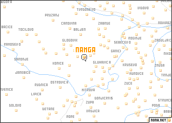 map of Namga