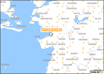 map of Namgong-ni